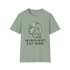 Introvert Cat Mom T-Shirt