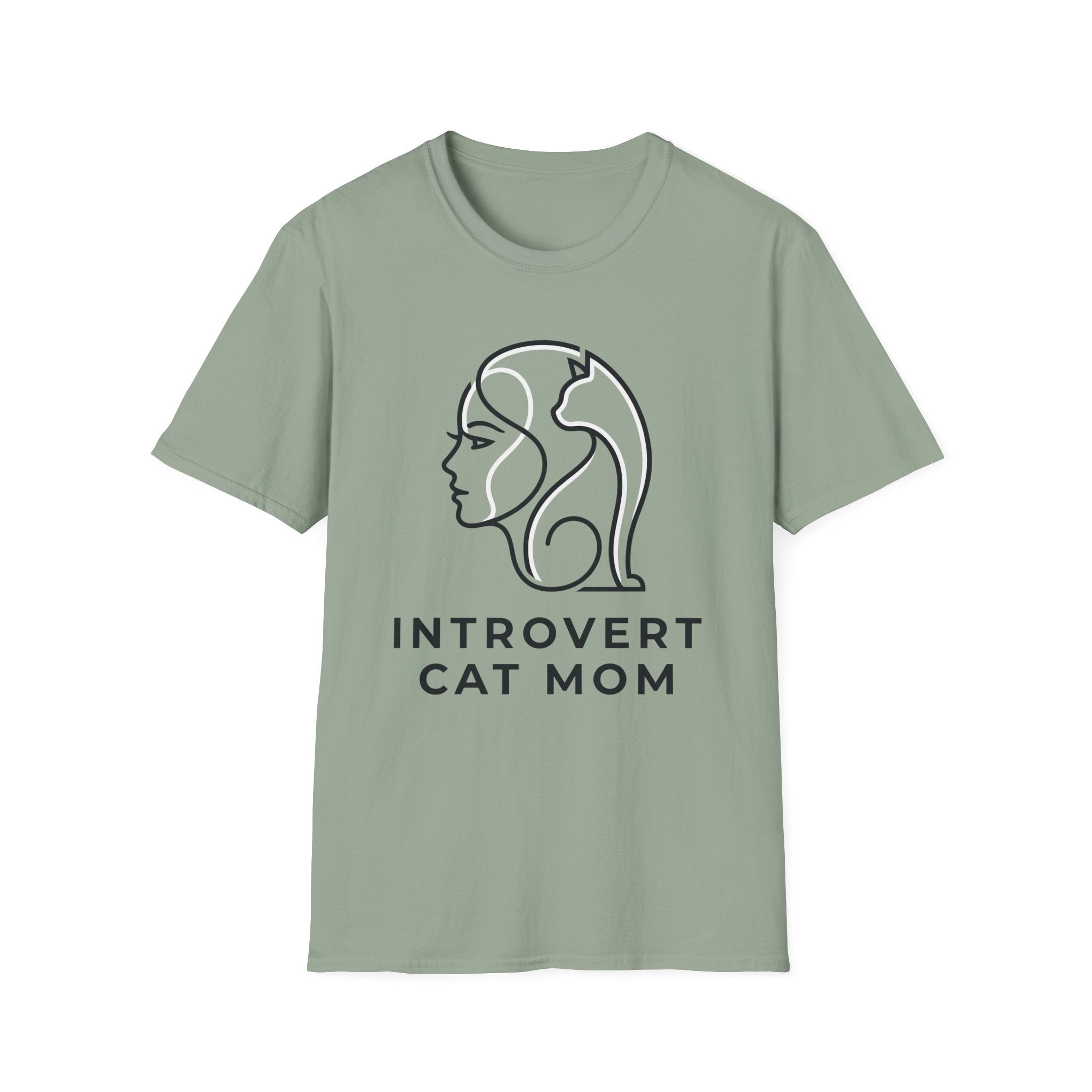 Introvert Cat Mom T-Shirt