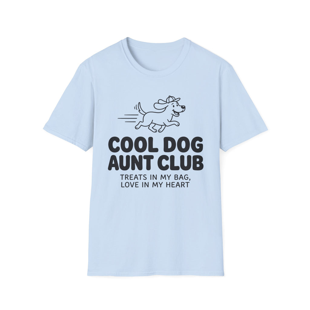 Cool Dog Aunt Club T-Shirt