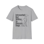 Introverted Dogs T-Shirt