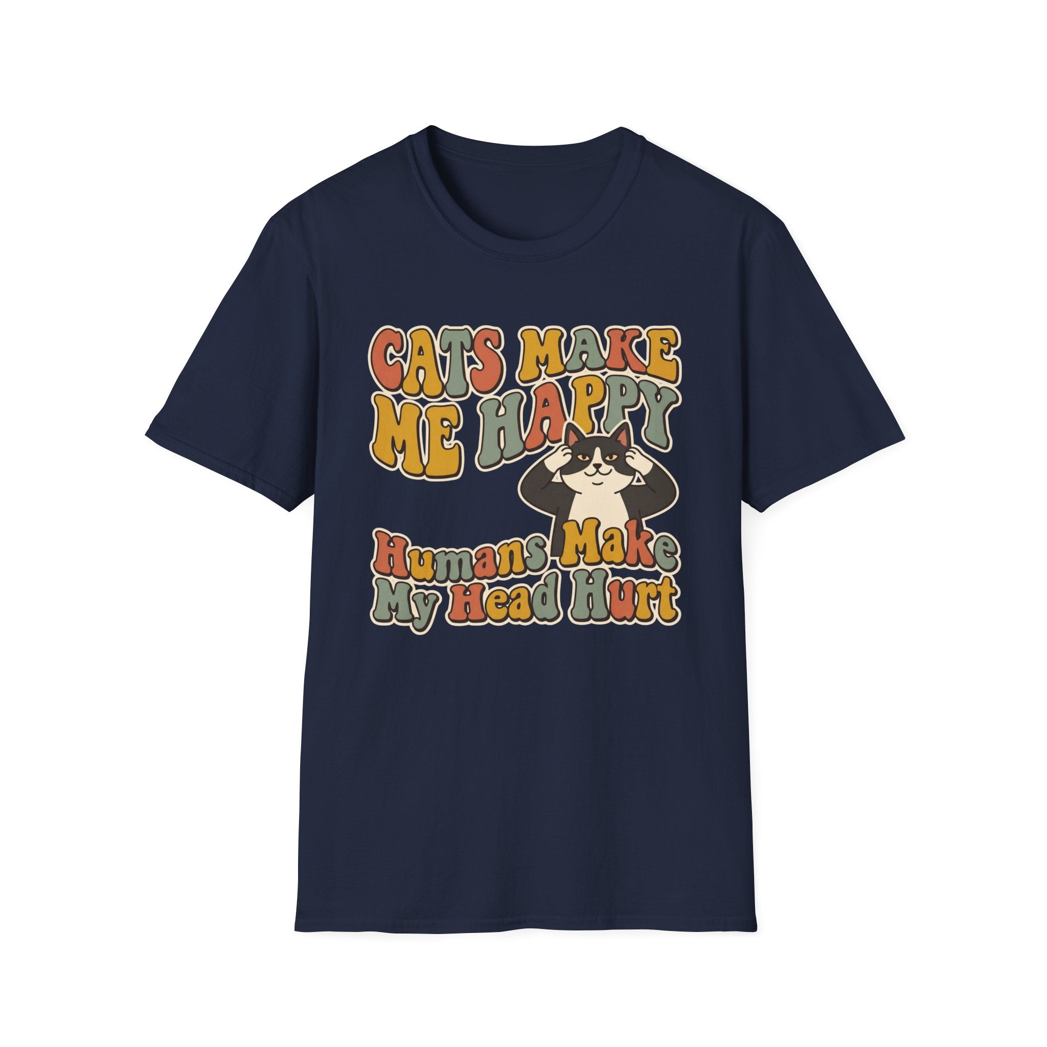 Cats Make Me Happy T-Shirt