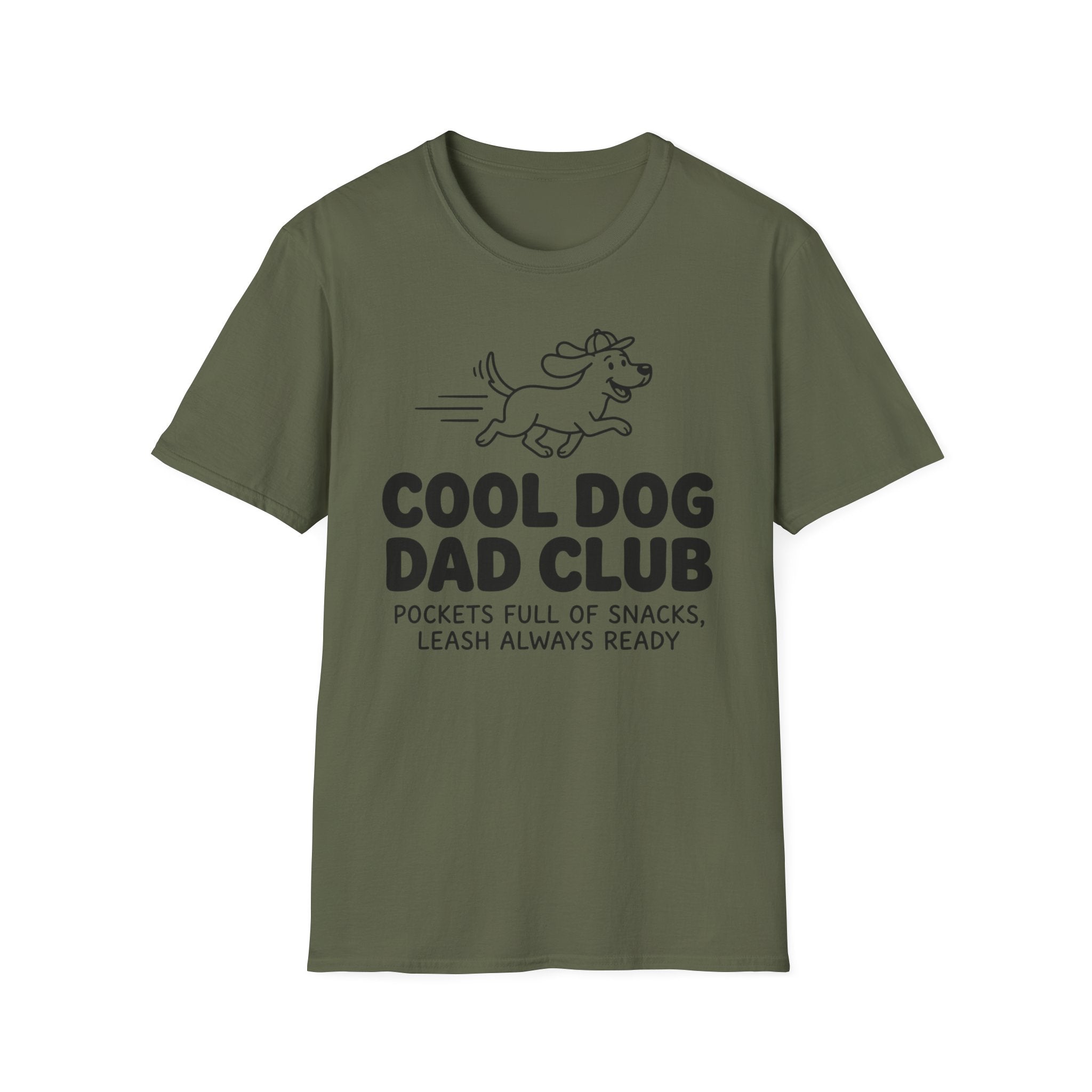 Cool Dog Dad Club T-Shirt