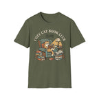 Cozy Cat Book Club T-Shirt