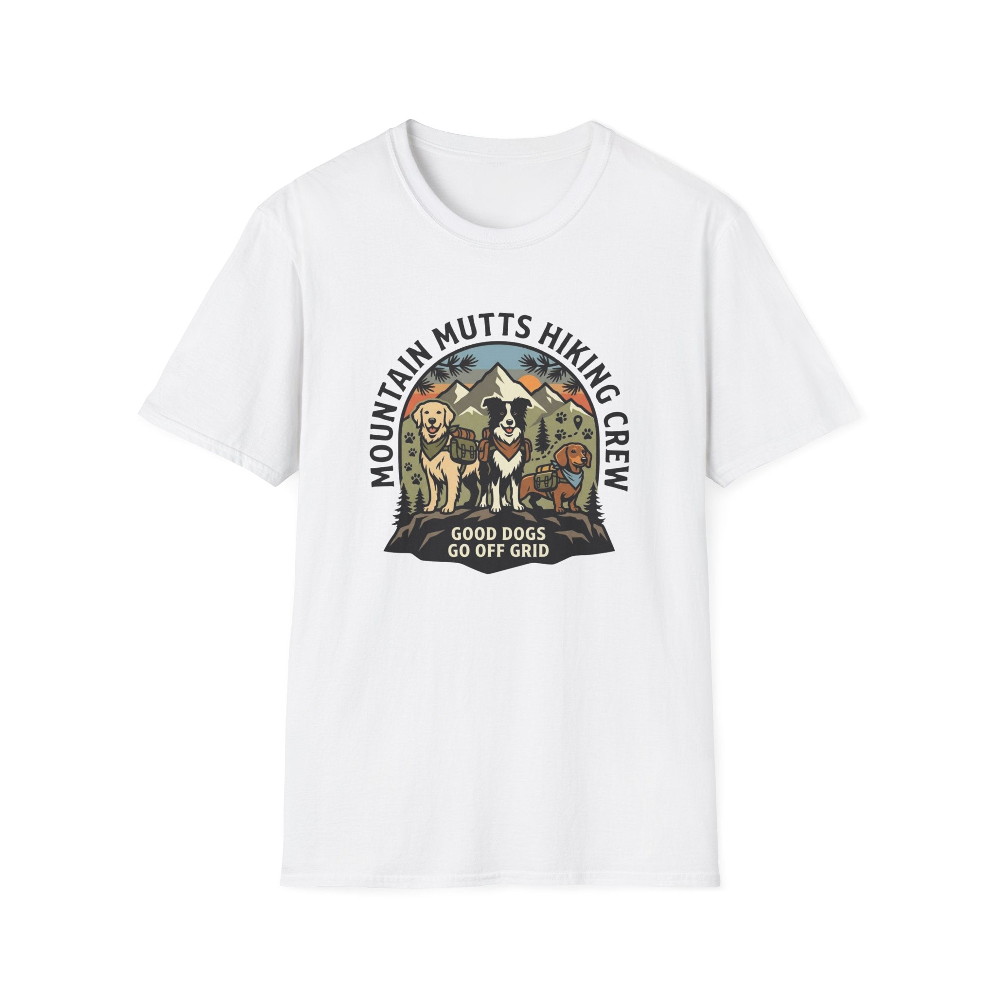 Mountain Mutts Hiking Crew T-Shirt