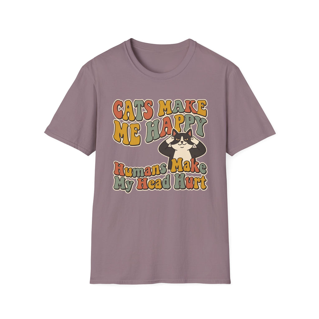 Cats Make Me Happy T-Shirt