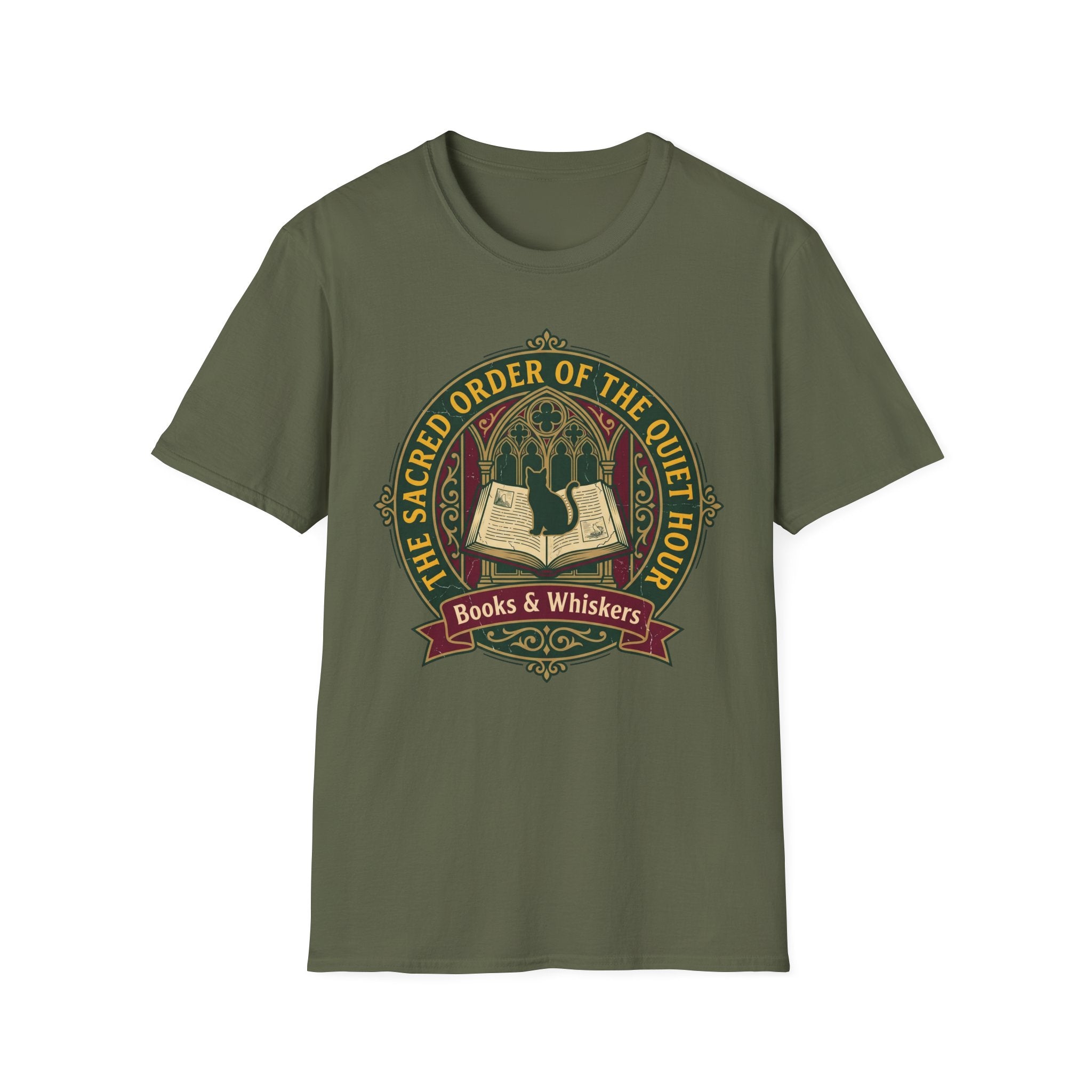 Books & Whiskers T-Shirt