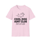 Cool Dog Aunt Club T-Shirt