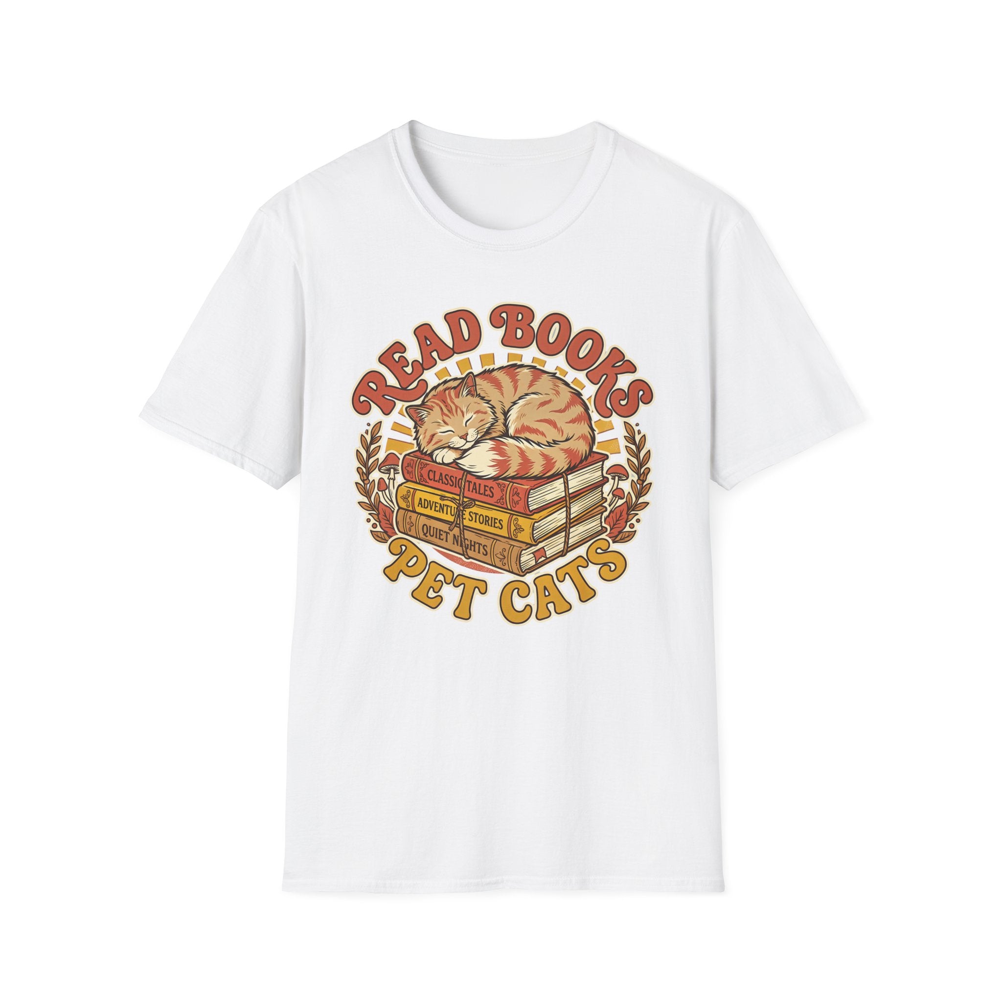 Read Books Pet Cats T-Shirt