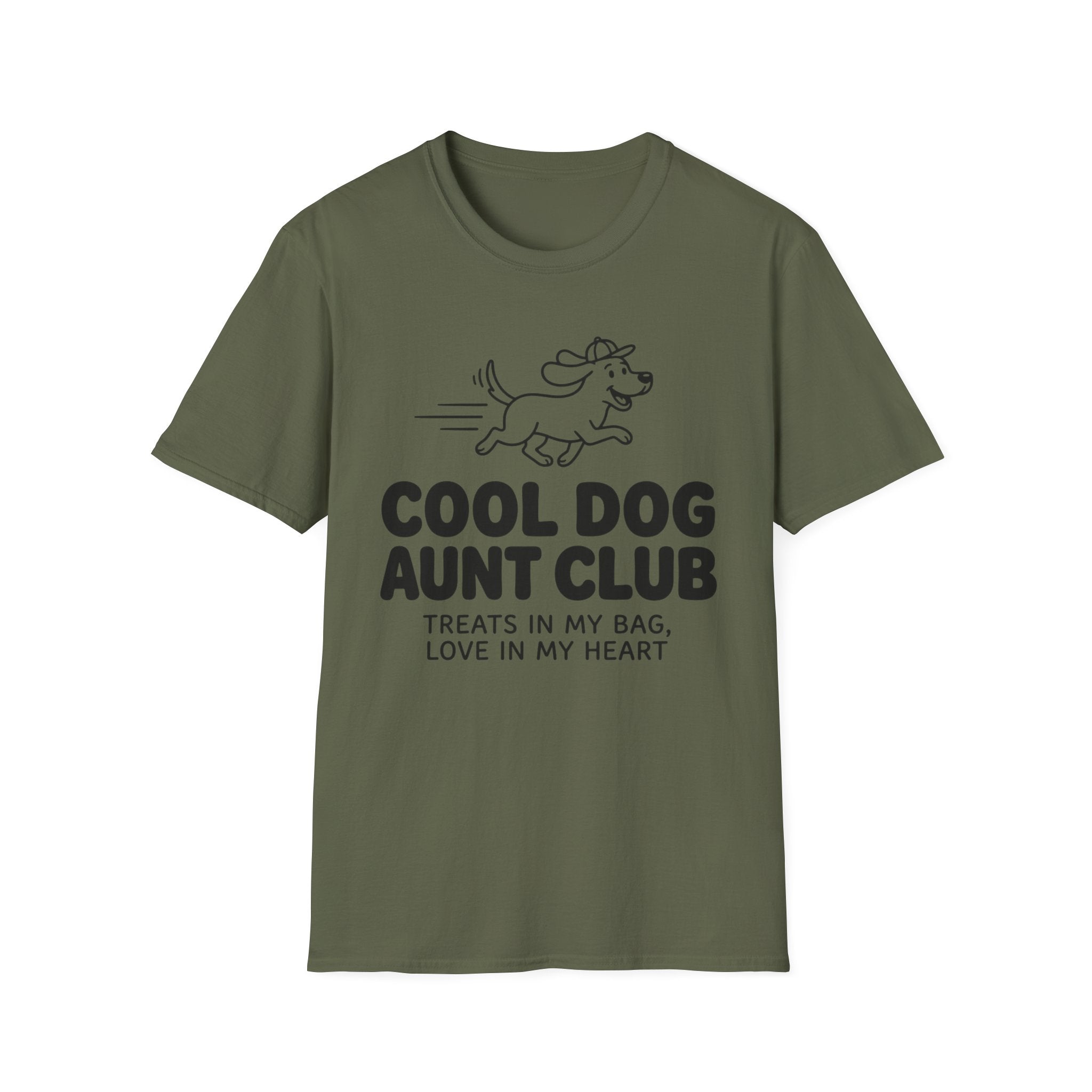 Cool Dog Aunt Club T-Shirt