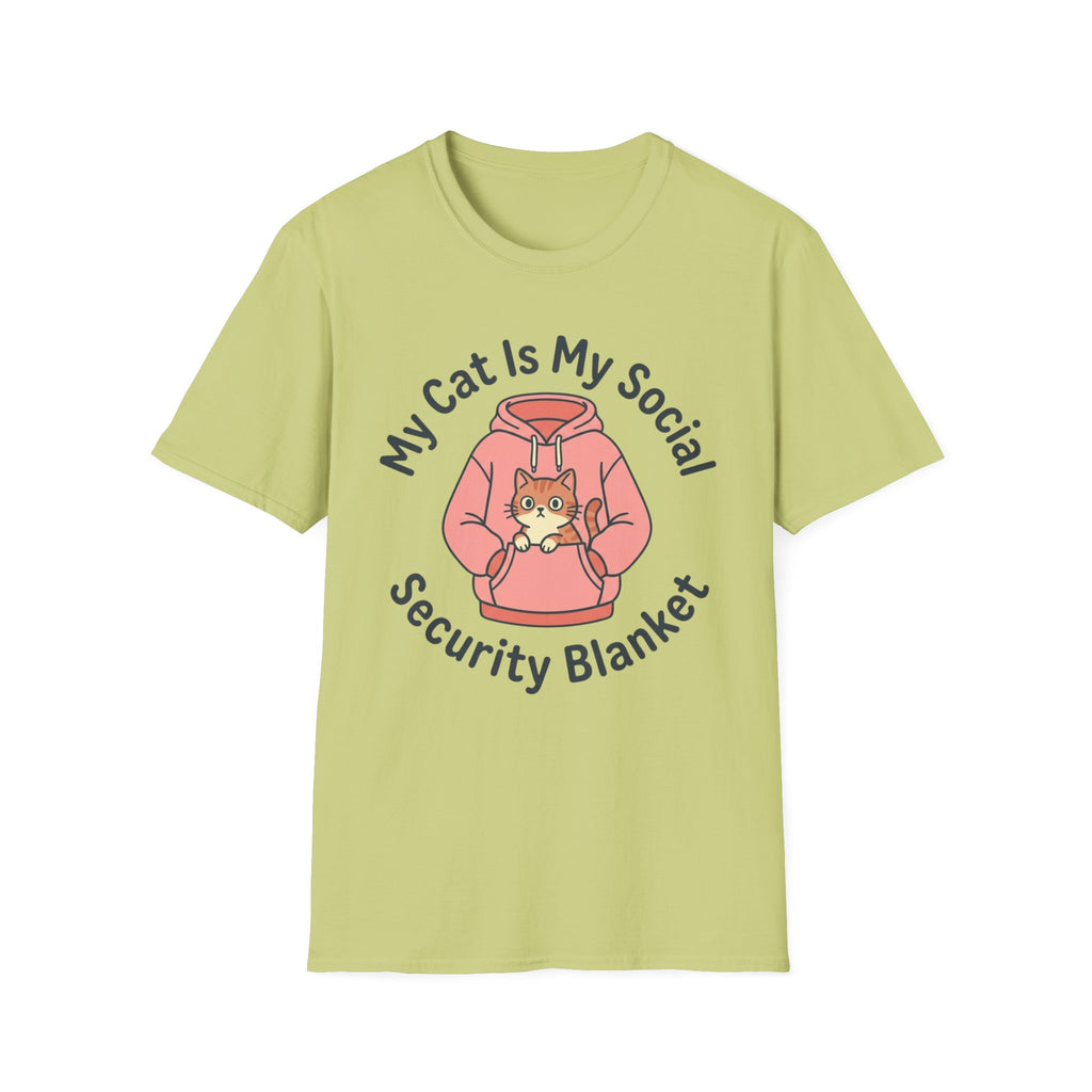 Cat Social Blanket T-Shirt