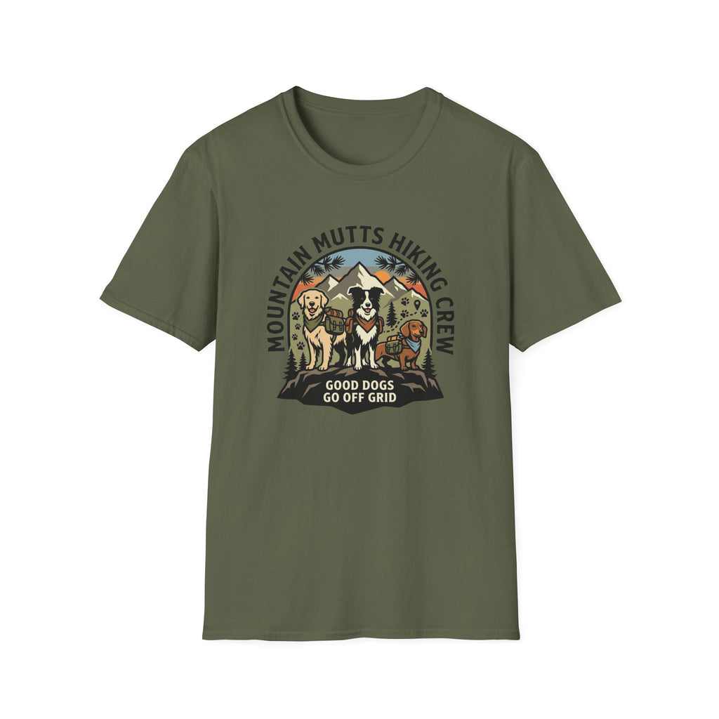 Mountain Mutts Hiking Crew T-Shirt