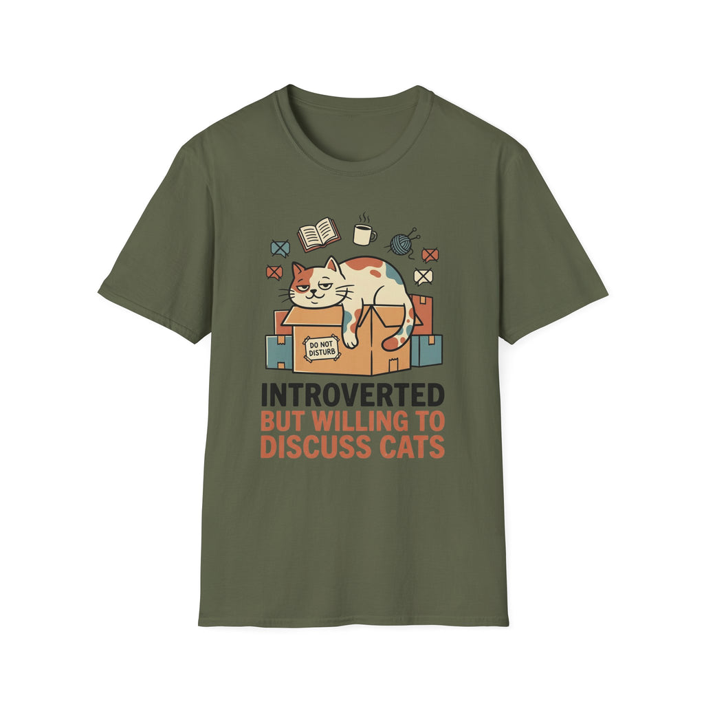 Introvert Cat T-Shirt
