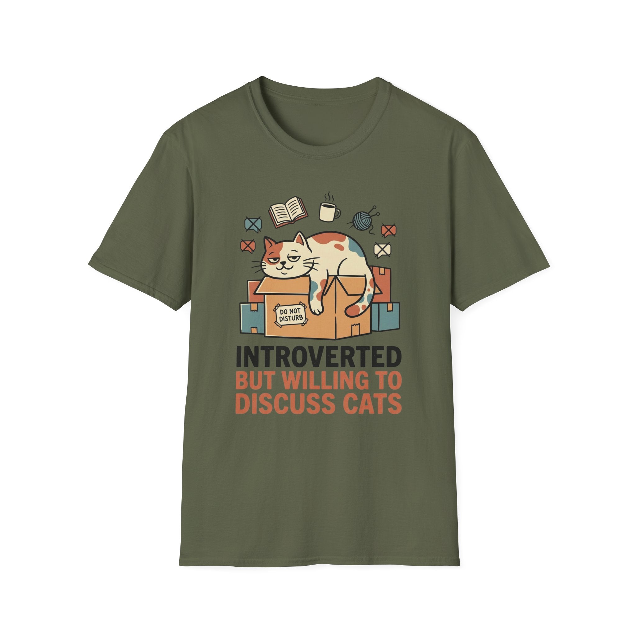 Introvert Cat T-Shirt