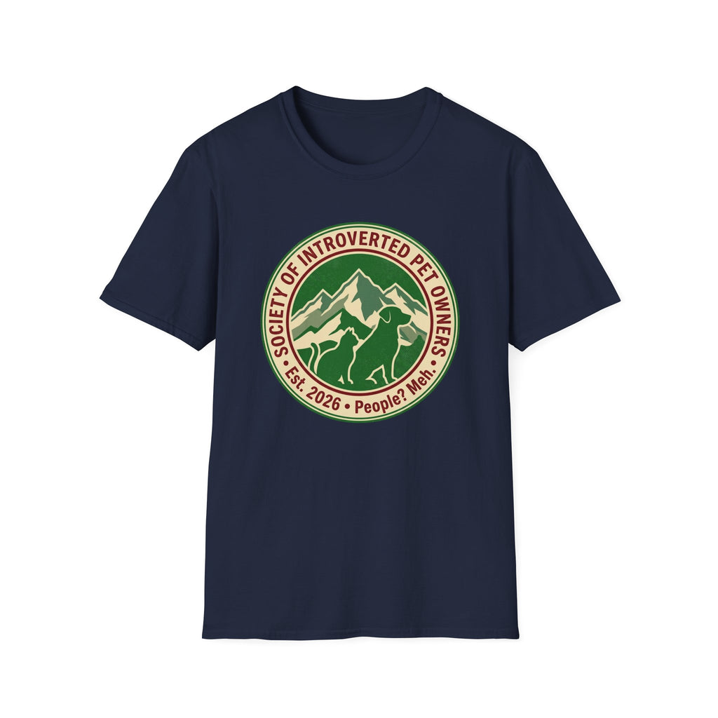 Society Of Introvert Pet Owners T-Shirt