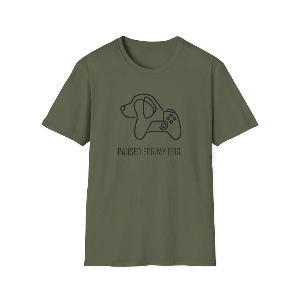 Paused For My Dog T-Shirt