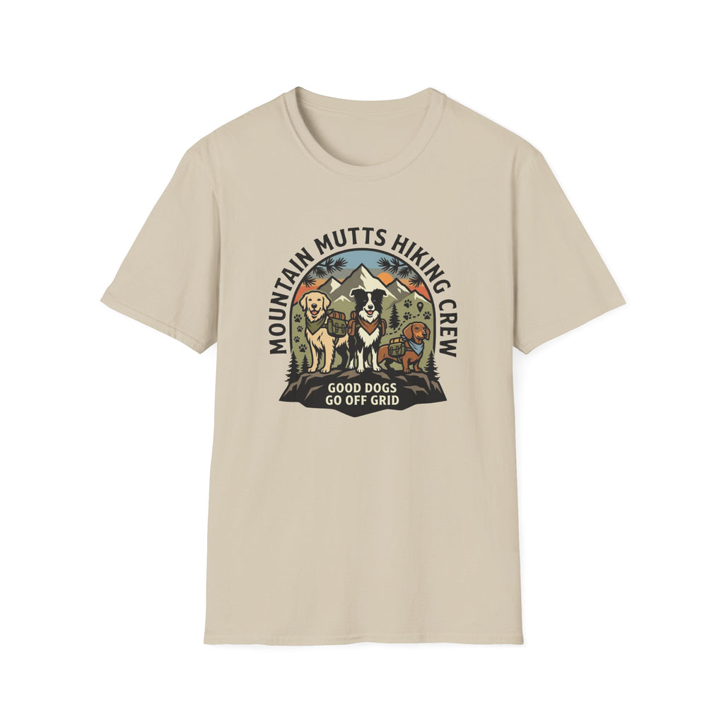 Mountain Mutts Hiking Crew T-Shirt