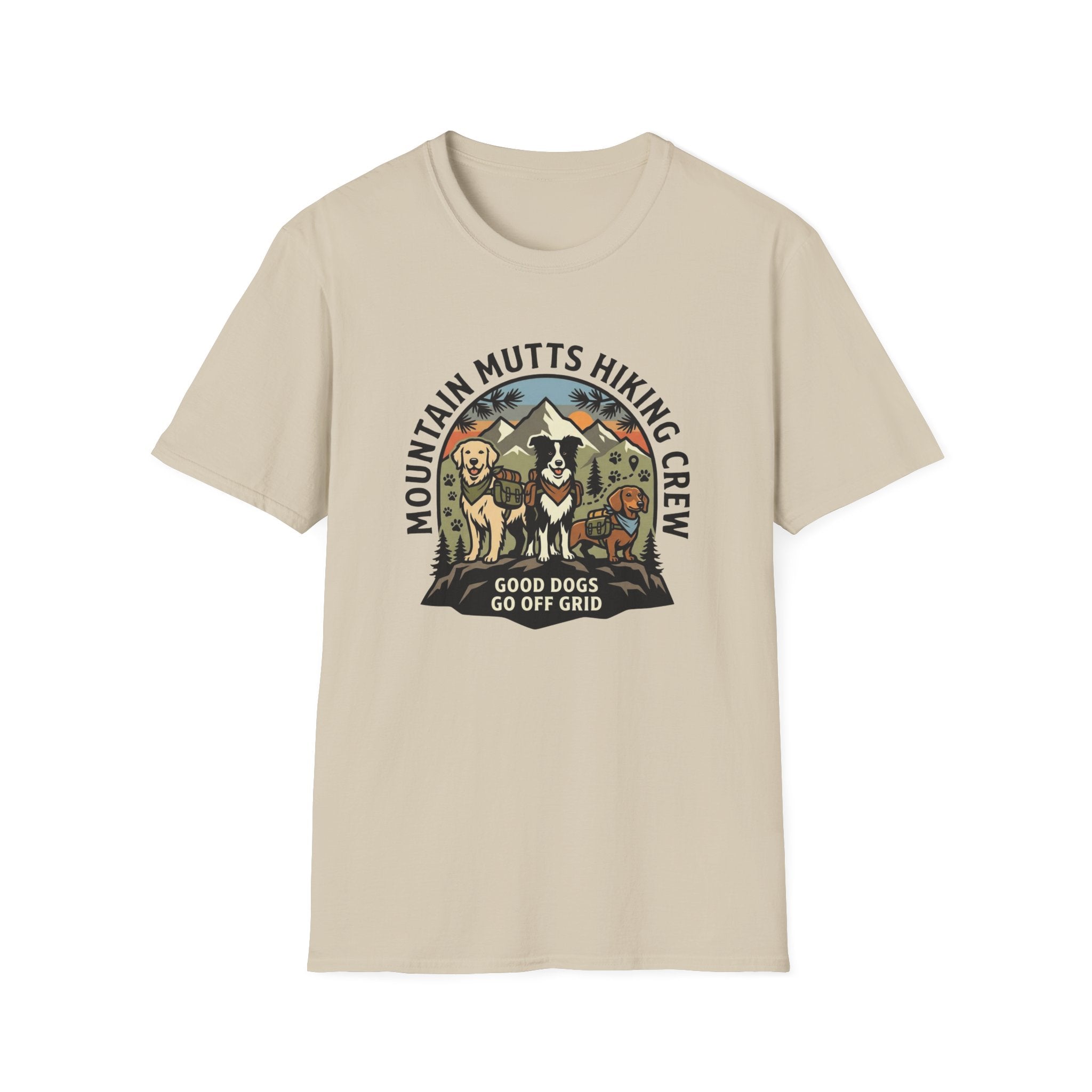 Mountain Mutts Hiking Crew T-Shirt