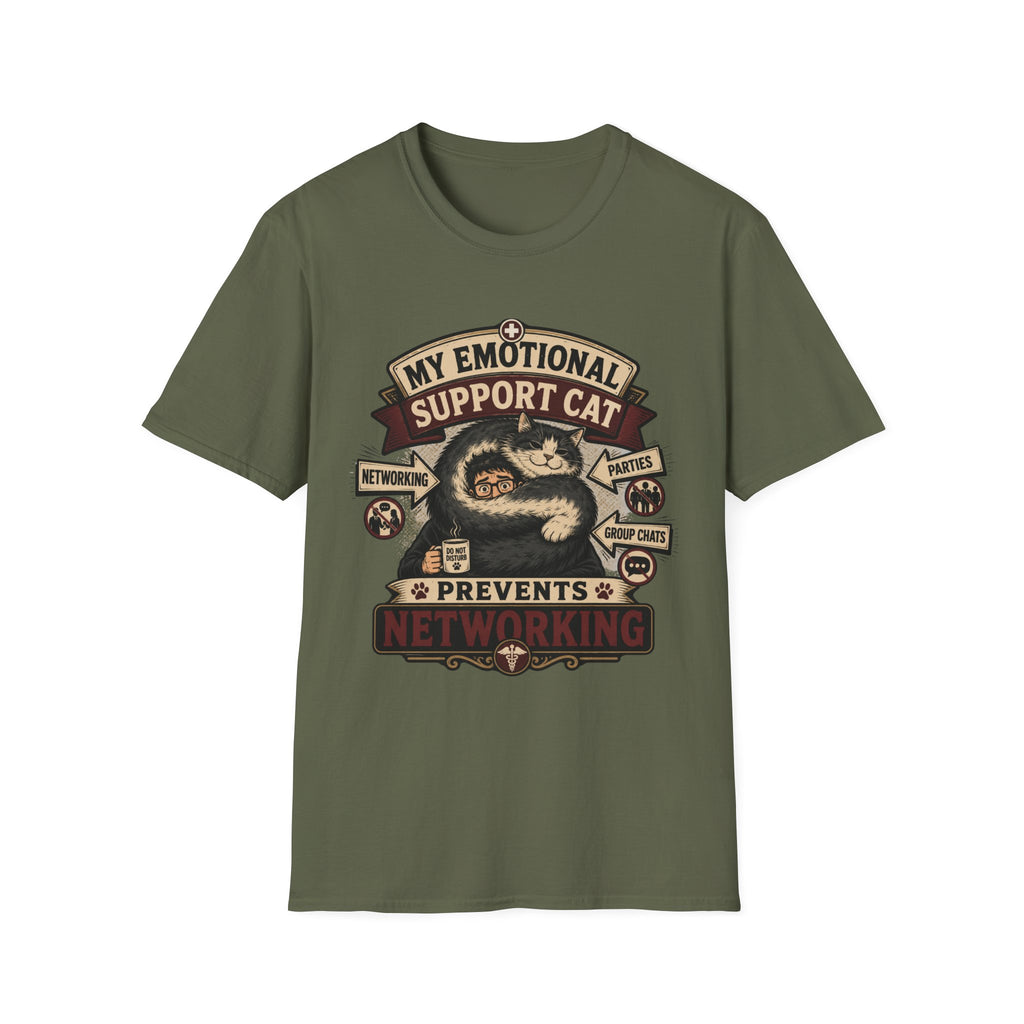 My Emotional Support Cat T-Shirt