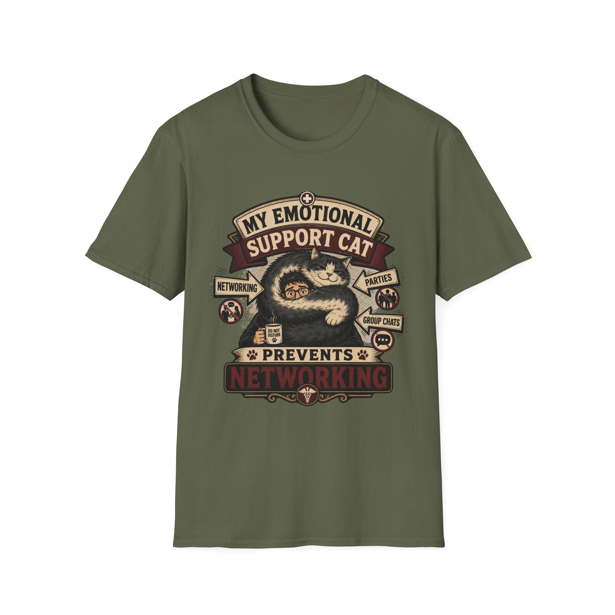 My Emotional Support Cat T-Shirt