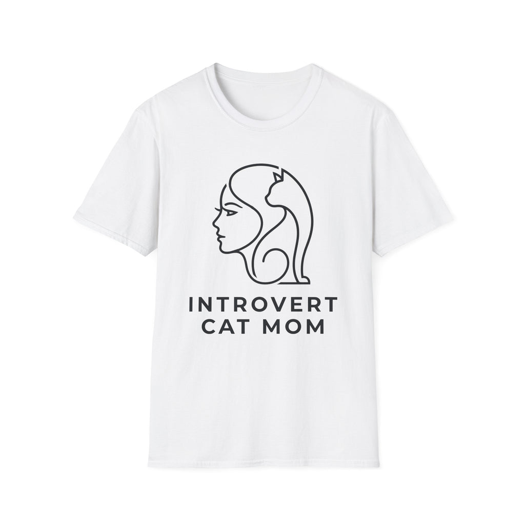 Introvert Cat Mom T-Shirt