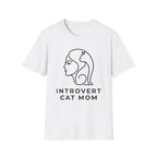 Introvert Cat Mom T-Shirt