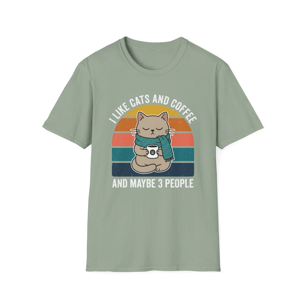Cats And Coffee T-Shirt