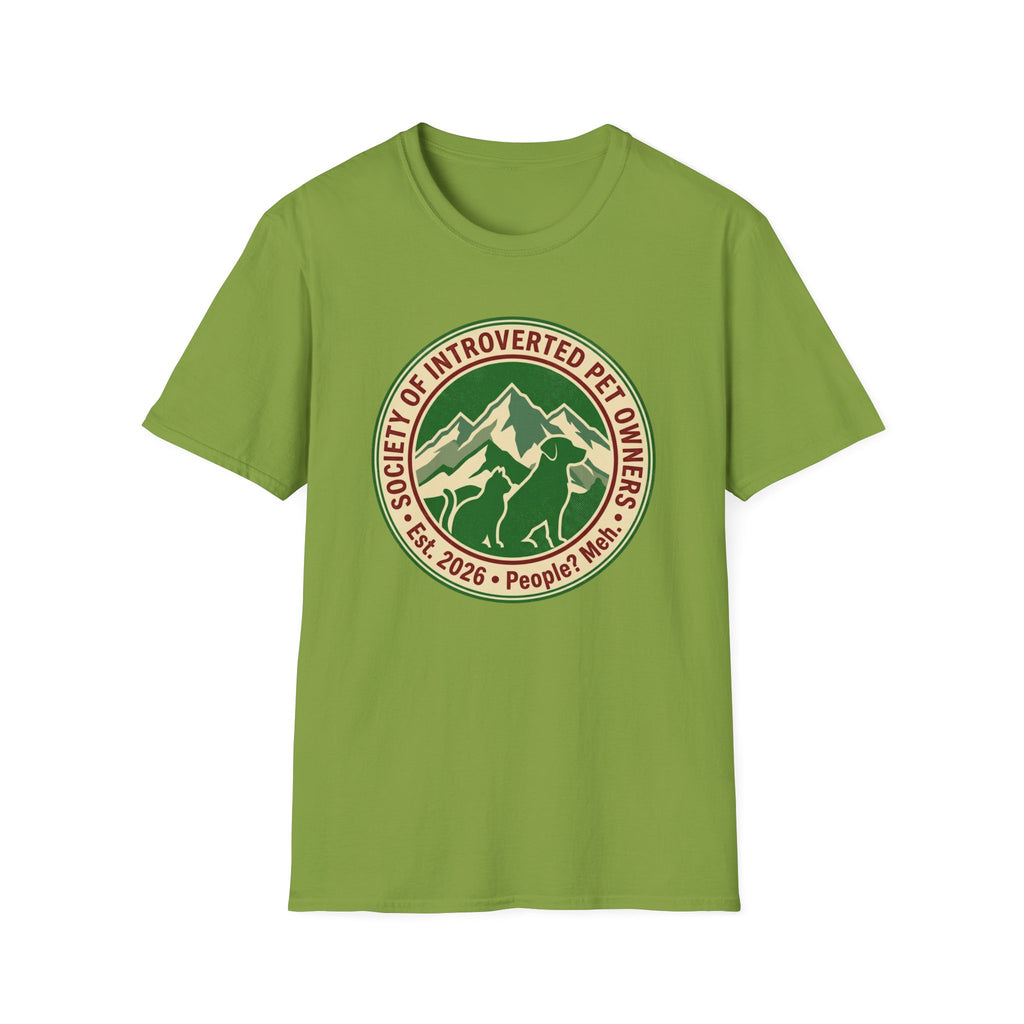 Society Of Introvert Pet Owners T-Shirt