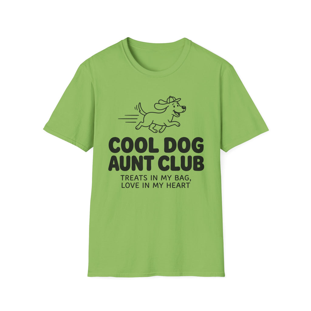 Cool Dog Aunt Club T-Shirt