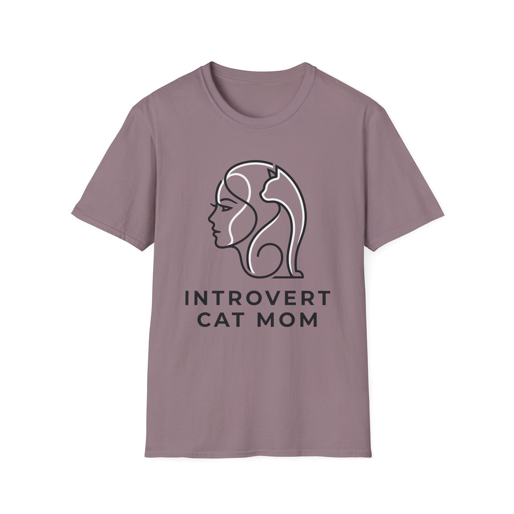 Introvert Cat Mom T-Shirt