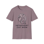 Introvert Cat Mom T-Shirt
