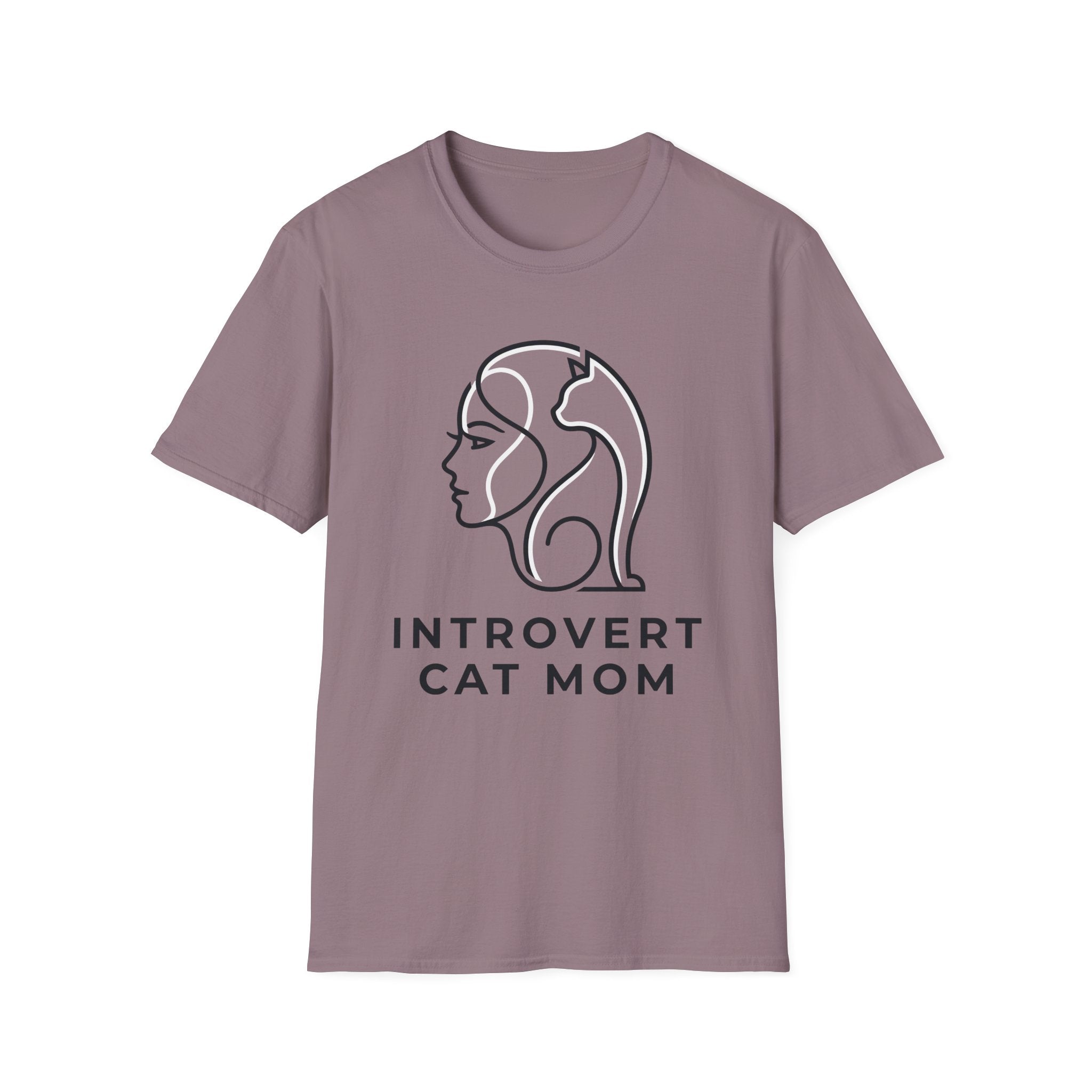 Introvert Cat Mom T-Shirt