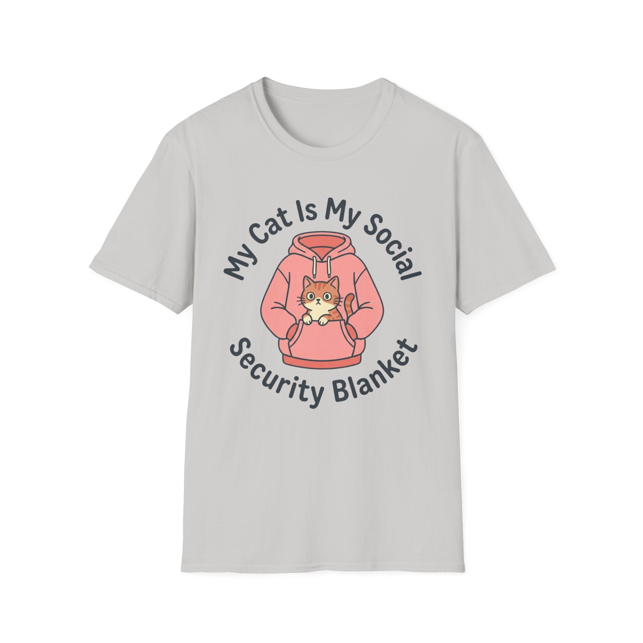 Cat Social Blanket T-Shirt
