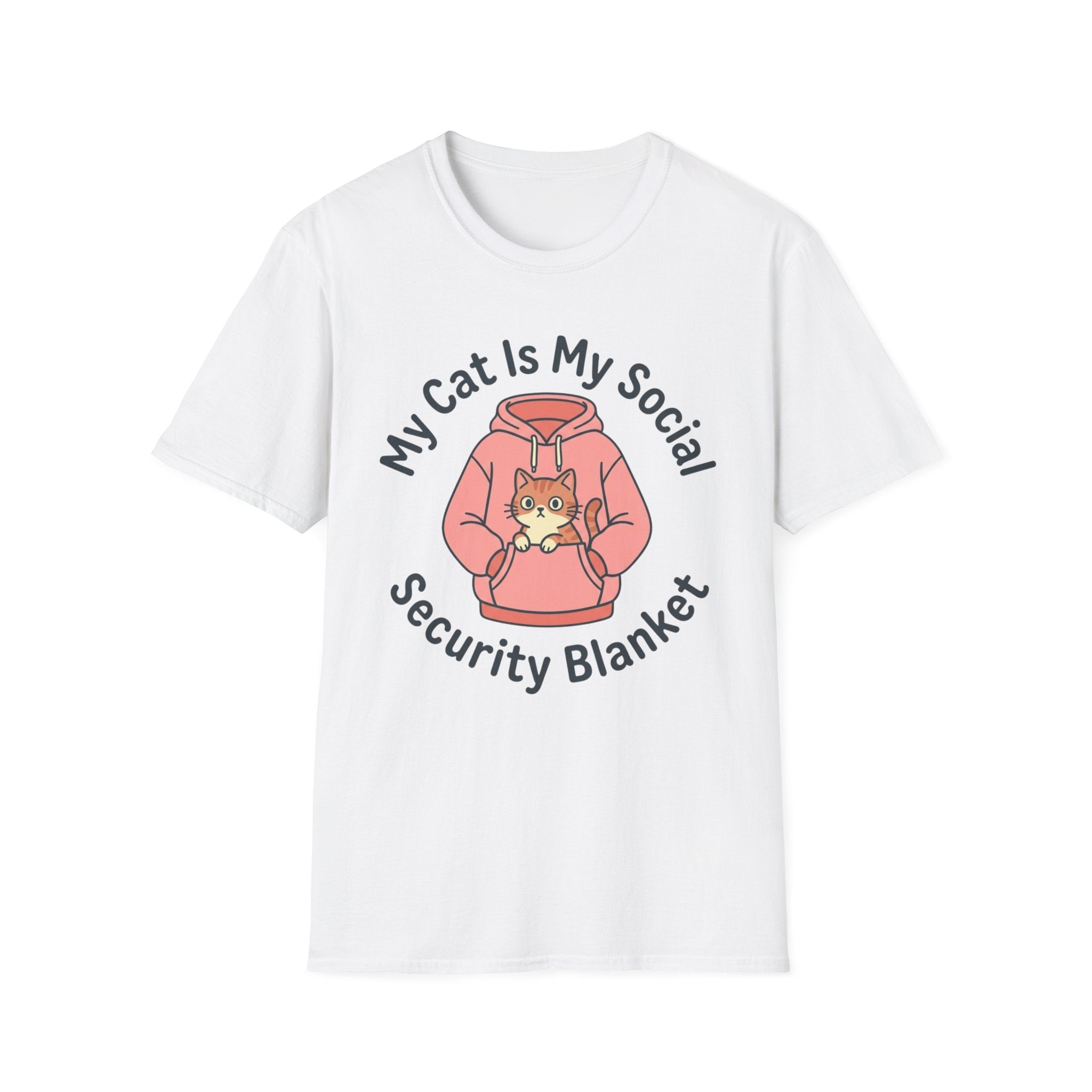 Cat Social Blanket T-Shirt