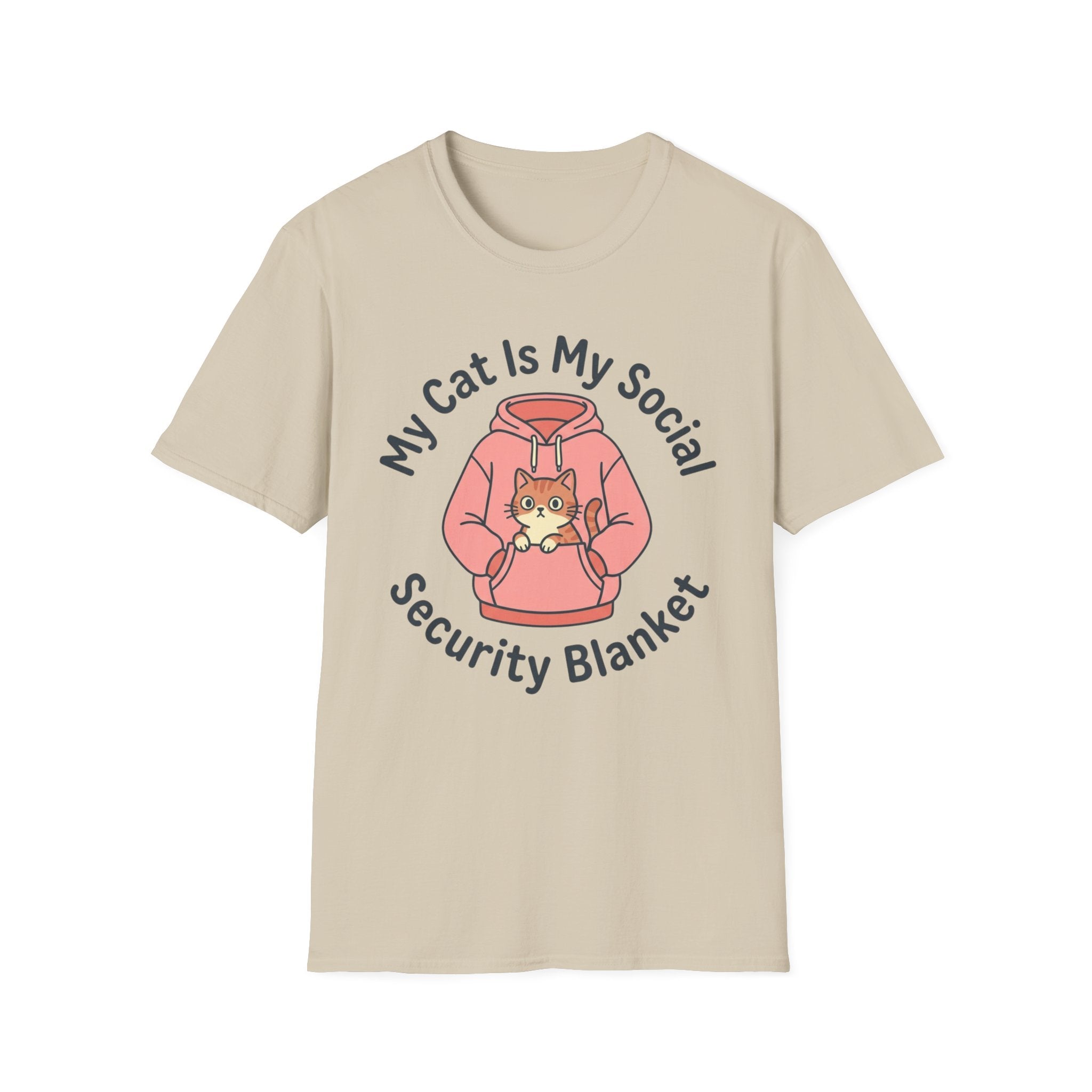 Cat Social Blanket T-Shirt