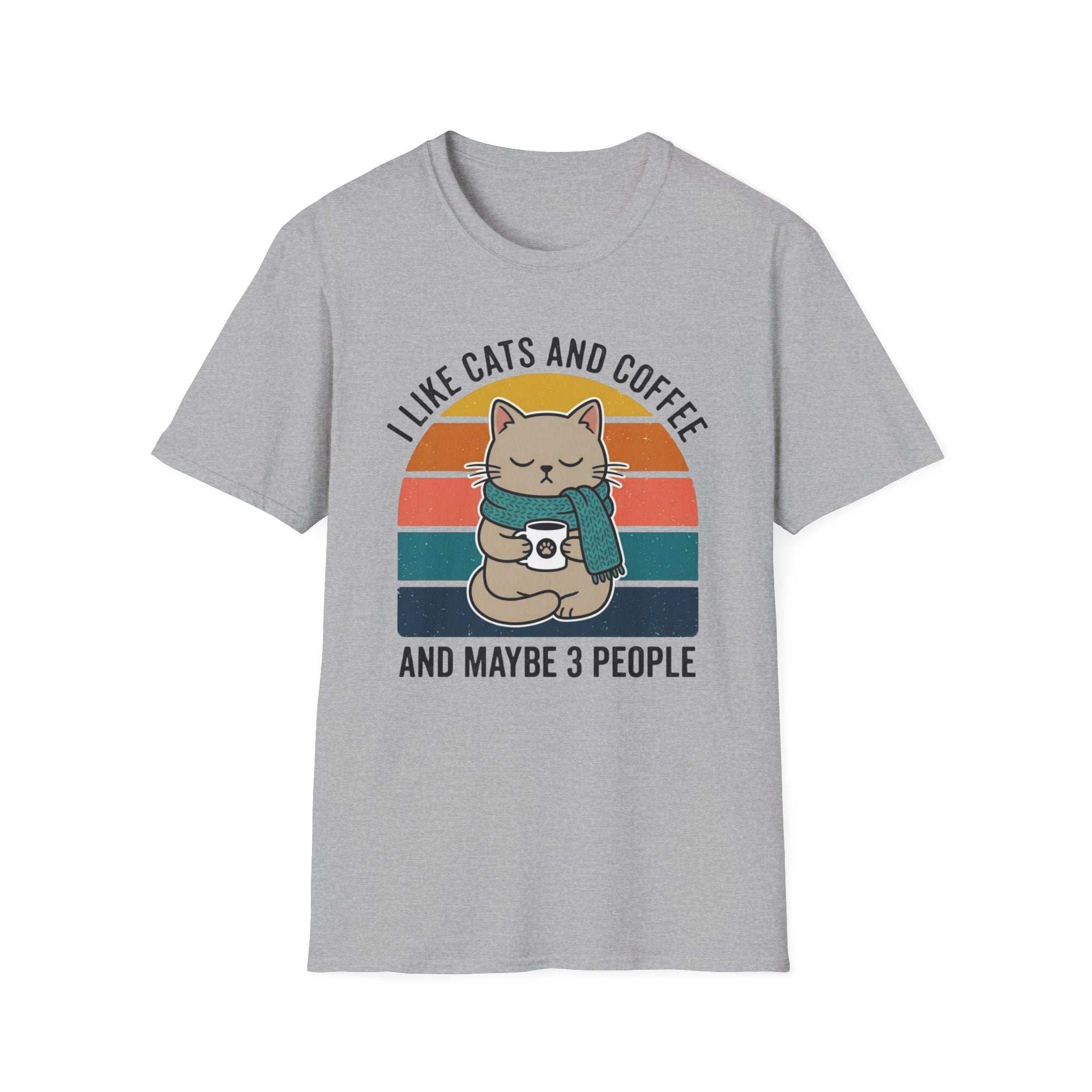 Cats And Coffee T-Shirt