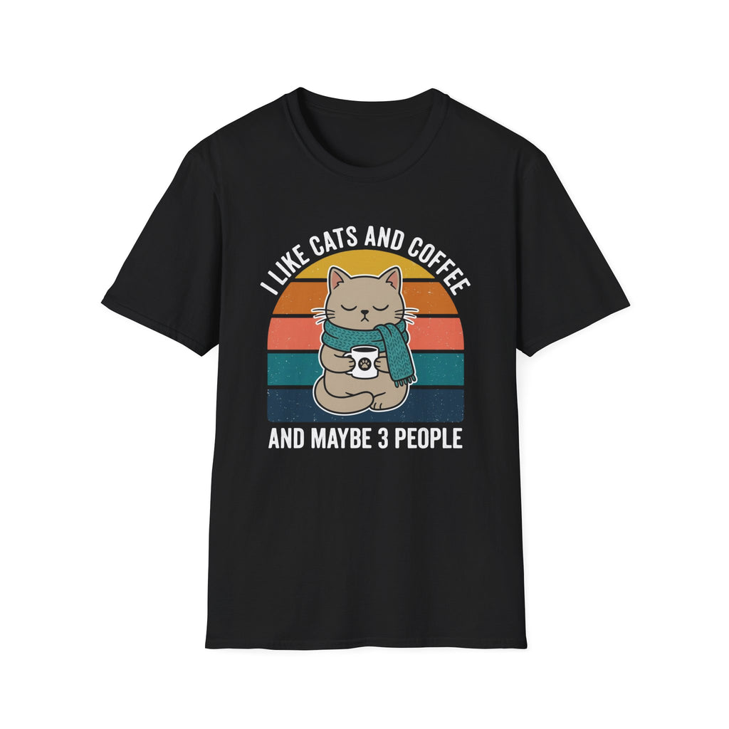 Cats And Coffee T-Shirt