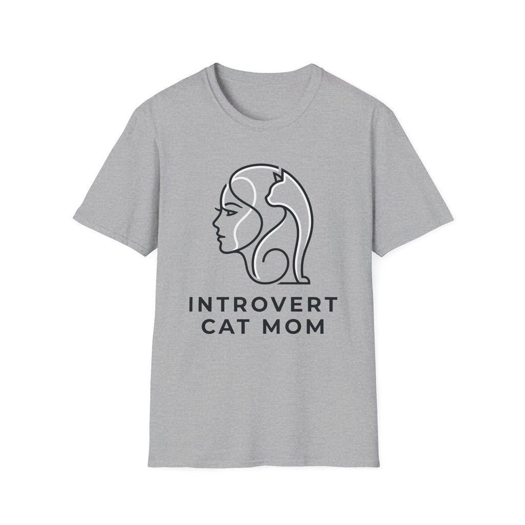 Introvert Cat Mom T-Shirt