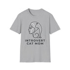 Introvert Cat Mom T-Shirt
