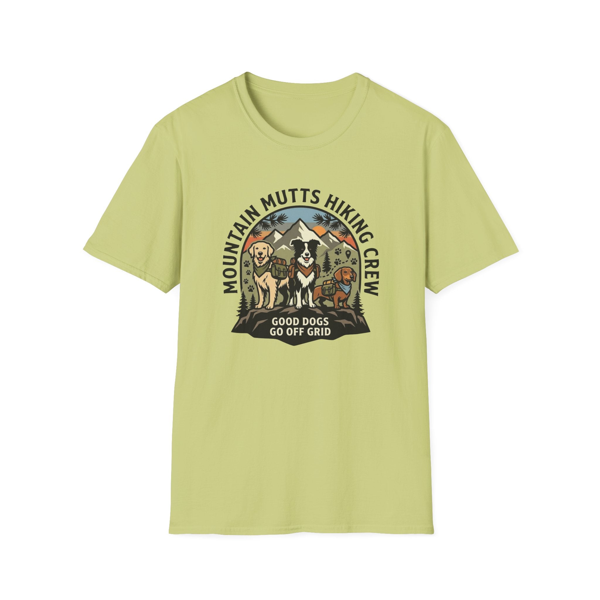 Mountain Mutts Hiking Crew T-Shirt