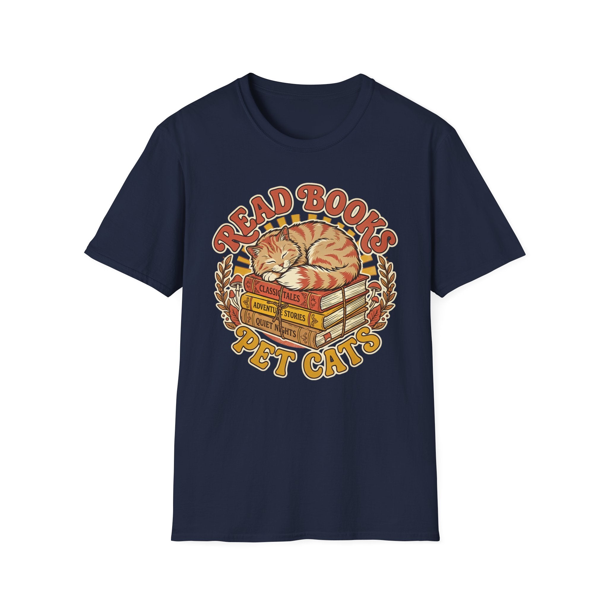 Read Books Pet Cats T-Shirt