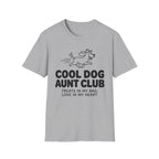 Cool Dog Aunt Club T-Shirt