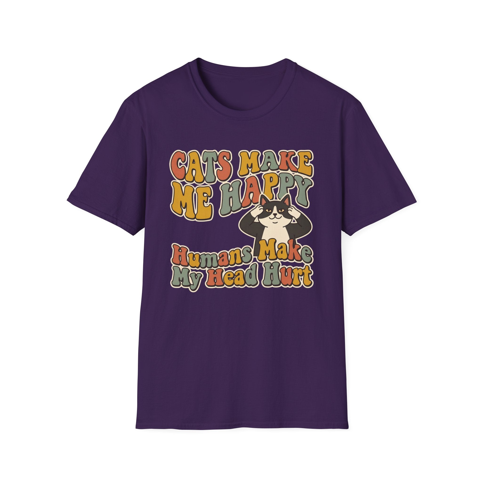 Cats Make Me Happy T-Shirt