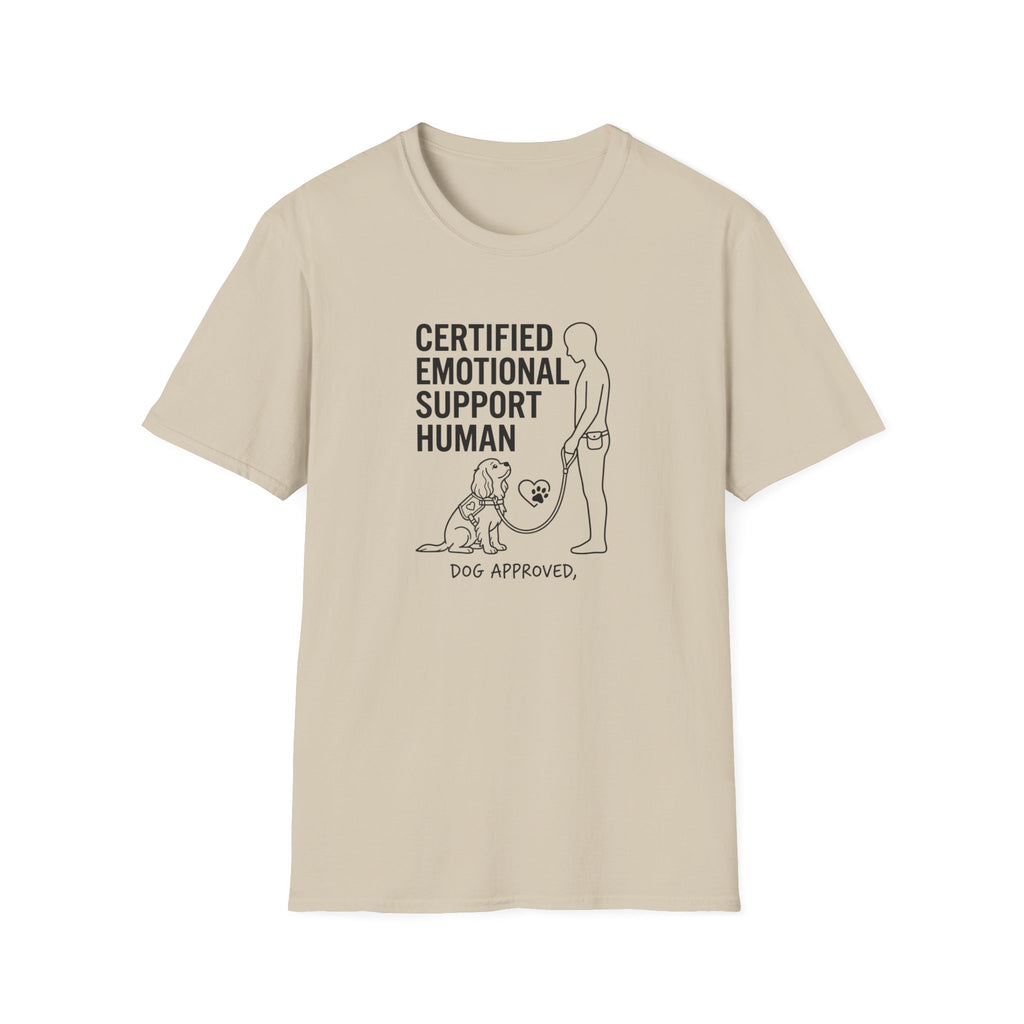 Certified Emotional Support Human T-Shirt