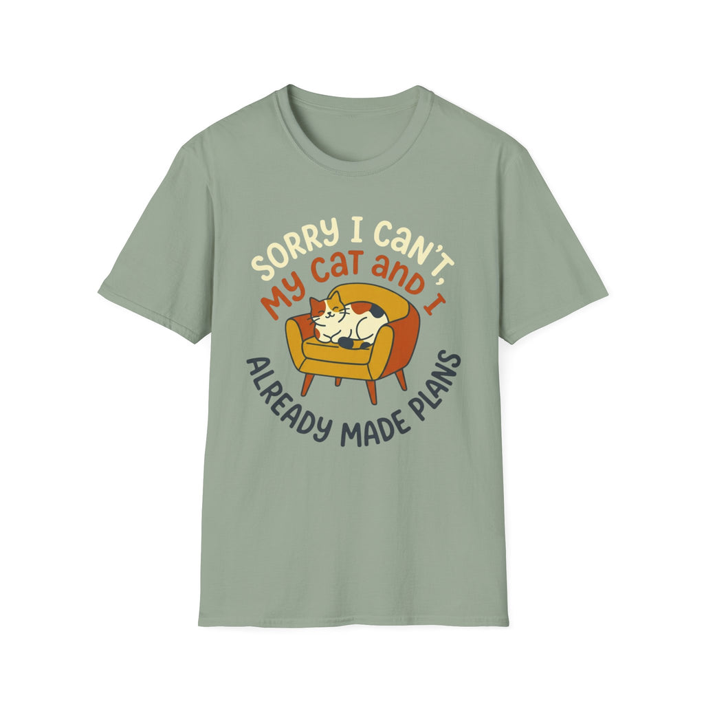 I And My Cat Have Plans T-Shirt