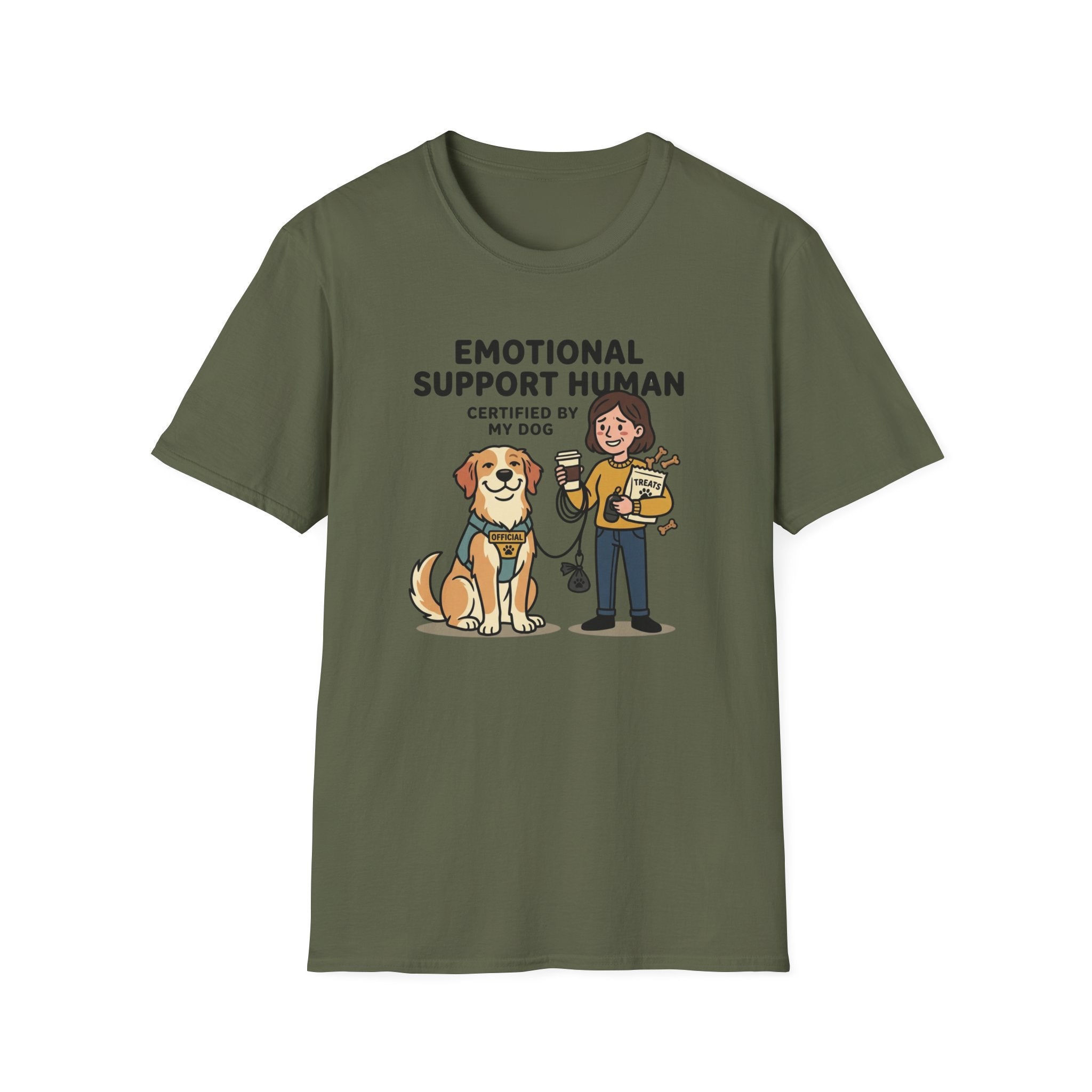 Emotional Support Human T-Shirt
