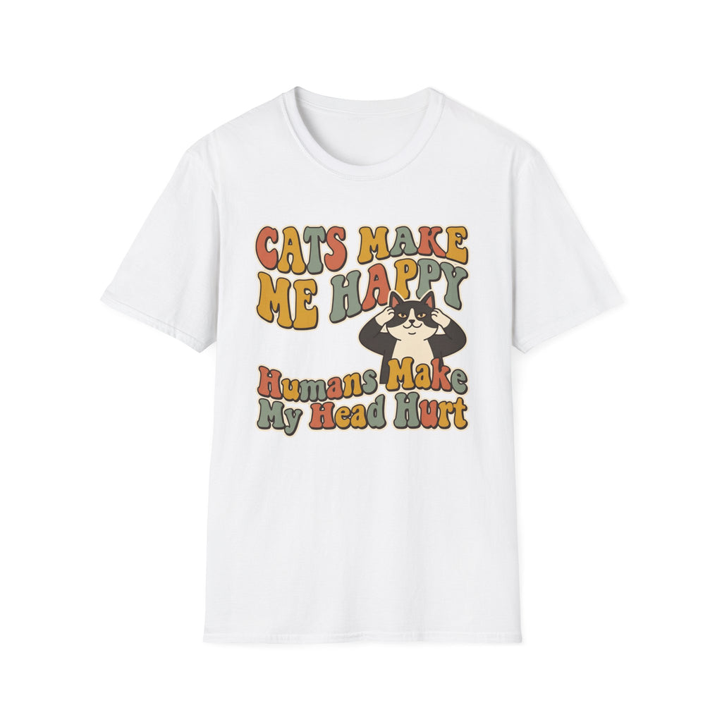 Cats Make Me Happy T-Shirt
