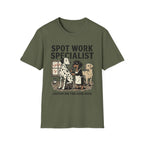 T-shirt with Dog Tattoo