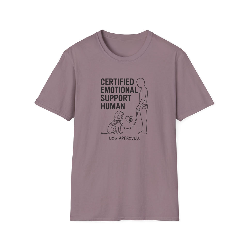 Certified Emotional Support Human T-Shirt
