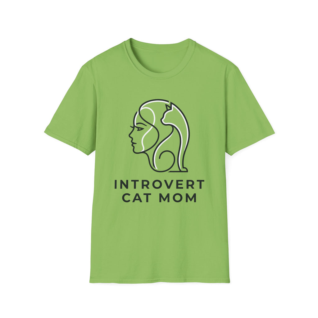 Introvert Cat Mom T-Shirt