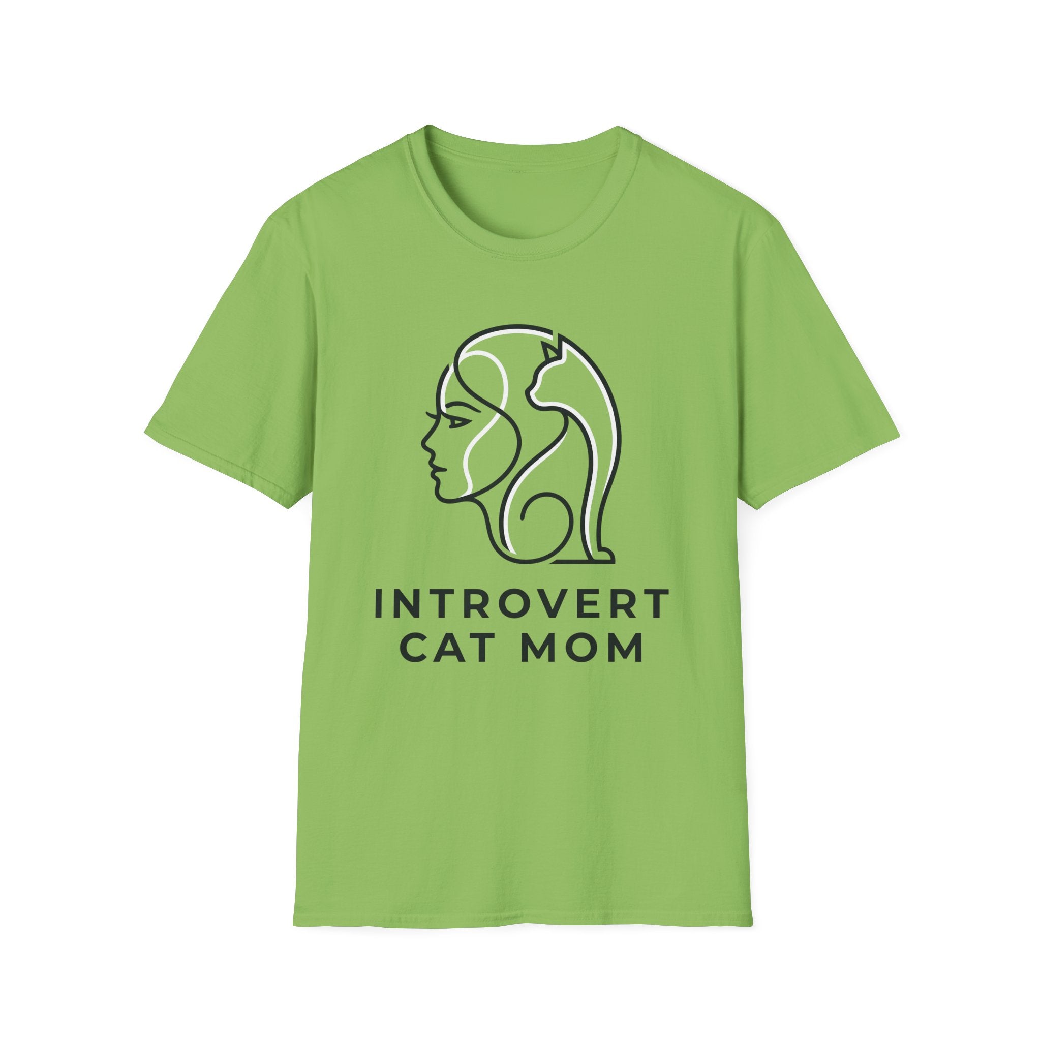 Introvert Cat Mom T-Shirt